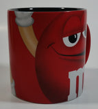 Mars M&M's Chocolate Candy Snack Red Characters Oversized Ceramic Coffee Mug Cup Collectible