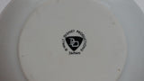 Vintage Walt Disney Productions Disneyland Castle White Gold Trim Porcelain Ash Tray