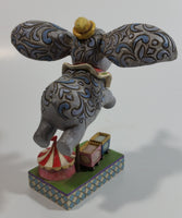Enesco Disney Traditions Walt Disney Showcase Collection Dumbo Above Circus "Faith In Flight" 4 1/2" Tall Decorative Figurine #4010028