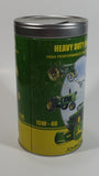 1837 - 2006 John Deere Heavy Duty Engine Oil Can Shaped 1 Qt Tin Metal Coin Bank