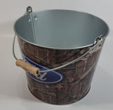 Ford Metal Pail Ice Bucket with Wooden Handle