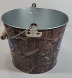 Ford Metal Pail Ice Bucket with Wooden Handle