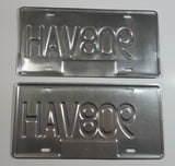 Set of British Columbia Veteran Vehicle Automobile License Plate Tags 908VAH