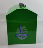Drink Steam Whistle Pilsner Canada's Pilsner Beer Bright Green Metal Lunch Box