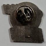 1986 Vancouver Exposition Expo 86 Outstanding Employee Ernie The Astronaut Holding BC Flag Enamel Metal Lapel Pin Souvenir Travel Collectible