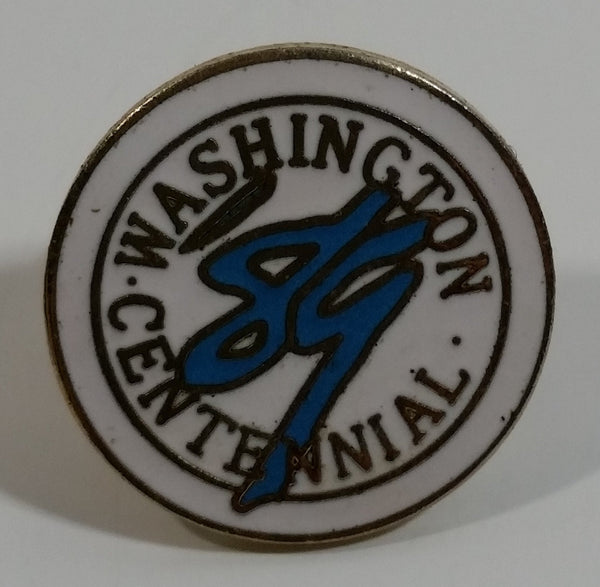 '89 Washington Centennial Enamel Metal Lapel Pin