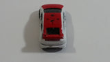 Mega Bloks Streetz Red and White Miniature Plastic Die Cast Toy Car Vehicle
