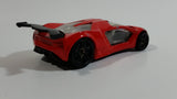 2010 Hot Wheels Track Stars Impavido 1 Red Die Cast Toy Car Vehicle