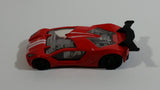 2010 Hot Wheels Track Stars Impavido 1 Red Die Cast Toy Car Vehicle