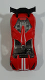 2010 Hot Wheels Track Stars Impavido 1 Red Die Cast Toy Car Vehicle