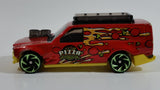 2018 Hot Wheels HW Metro Time Shifter Pizza Delivery Red Die Cast Toy Car Vehicle