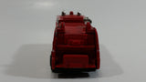 Vintage PlayArt Fire Tender Fire Truck Red Die Cast Toy Car Vehicle - Made in Hong Kong