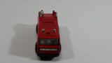 Vintage PlayArt Fire Tender Fire Truck Red Die Cast Toy Car Vehicle - Made in Hong Kong