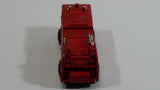 Vintage PlayArt Fire Tender Fire Truck Red Die Cast Toy Car Vehicle - Made in Hong Kong