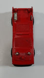 Vintage PlayArt Fire Tender Fire Truck Red Die Cast Toy Car Vehicle - Made in Hong Kong