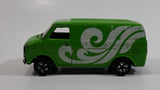 Vintage PlayArt Custom Van Green Die Cast Toy Car Vehicle - Made in Hong Kong
