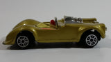 Rare Vintage TinToys Chaparral 2G #6 W.T. 706 Gold Die Cast Toy Race Car Vehicle - Hong Kong