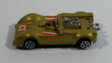 Rare Vintage TinToys Chaparral 2G #6 W.T. 706 Gold Die Cast Toy Race Car Vehicle - Hong Kong