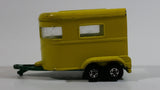 Vintage Lesney Matchbox Superfast No. 43 Pony Trailer Yellow Die Cast Toy Car Vehicle