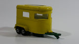 Vintage Lesney Matchbox Superfast No. 43 Pony Trailer Yellow Die Cast Toy Car Vehicle