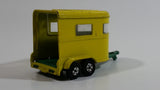 Vintage Lesney Matchbox Superfast No. 43 Pony Trailer Yellow Die Cast Toy Car Vehicle