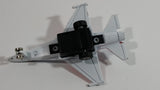 USAF F-16 Fighter Jet Red White Blue Pullback Motorized Friction Die Cast Toy Car Vehicle