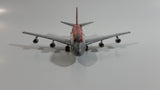 Vintage Lintoy Boeing 747 Canadian Pacific Air Lines CP Air Jumbo Jet Red and Grey Die Cast Toy Airplane