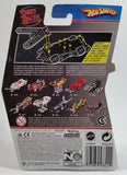 2008 Hot Wheels Speed Racer Movie Racer X Spear Hooks Yellow Plastic Die Cast Toy Car Vehicle Y5 - New in Package Sealed
