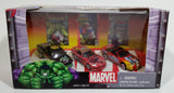 2002 Johnny Lightning Marvel Character Cars Spider-Man Viper, Wolverine Mustang, Hulk Dodge Ram Die Cast Toy Car Vehicles New in Box