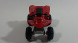 Maisto Quad ATV 4 Wheeler All Terrain Vehicle Red #33 Pullback Die Cast Motorized Friction Toy Car Vehicle