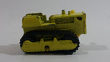 Unknown Brand Bulldozer With Rubber Tracks Yellow Die Cast Toy Car Construction Equipment Vehicle