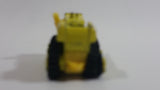 Unknown Brand Bulldozer With Rubber Tracks Yellow Die Cast Toy Car Construction Equipment Vehicle