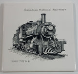 Canadian National Railways CNR 'Mogul' Type No. 81 Ceramic Tile