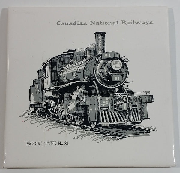 Canadian National Railways CNR 'Mogul' Type No. 81 Ceramic Tile