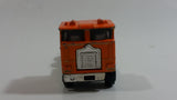 Rare Vintage 1970s Universal Products Shell Semi Truck Tractor Orange Die Cast Toy Car Vehicle - Hong Kong