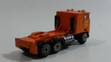 Rare Vintage 1970s Universal Products Shell Semi Truck Tractor Orange Die Cast Toy Car Vehicle - Hong Kong
