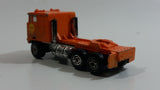 Rare Vintage 1970s Universal Products Shell Semi Truck Tractor Orange Die Cast Toy Car Vehicle - Hong Kong