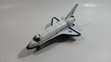 NASA Discovery Shuttle Smithsonian Institute White Pullback Motorized Friction Die Cast Toy Space Exploration Vehicle