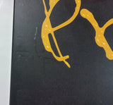 1999 Tangerine Press Ron Kimball Photography Yellow Plymouth Prowler 18" x 24" Hardboard Plaque