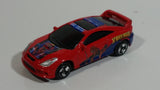 2010 Maisto Marvel Toyota Celica GT-S Spider Man Red Die Cast Toy Super Hero Character Car Vehicle