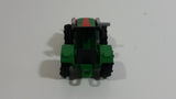 2014 Geobra Playmobil Green and Red Farm Tractor Plastic Toy Vehicle