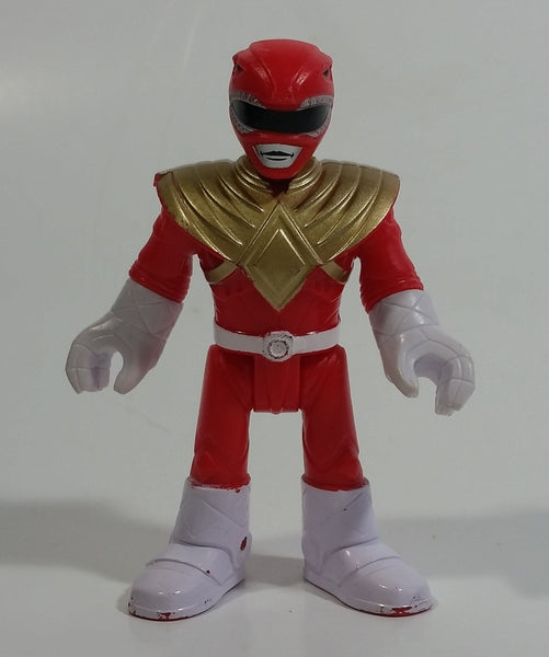 SCG Power Rangers Red Character with Armor Plastic Toy 3" Tall Action Figure
