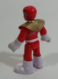 SCG Power Rangers Red Character with Armor Plastic Toy 3" Tall Action Figure