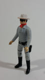 Vintage 1980 LR TV Inc The Legend of The Lone Ranger Character 3 3/4" Tall Toy Action Figure - Hong Kong