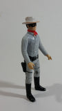 Vintage 1980 LR TV Inc The Legend of The Lone Ranger Character 3 3/4" Tall Toy Action Figure - Hong Kong