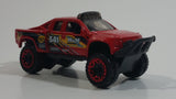 2019 Hot Wheels HW Hot Trucks Sandblaster Truck Red Die Cast Toy Car Vehicle