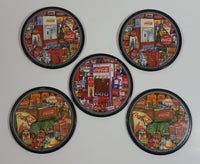The Eras of Coca-Cola Partial Set of 5 Cork Backed Coasters