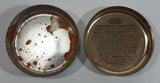 Vintage Mid-Century The W.T. Rawleigh Company Rawleigh's Medicated Ointment for Minor Injuries of the Skin Soothing and Healing 5 OZ Tin Metal Container