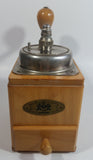 Vintage Zassenhaus Wood and Metal Coffee Grinder Mill 150 Made in Western Germany