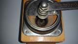 Vintage Zassenhaus Wood and Metal Coffee Grinder Mill 150 Made in Western Germany